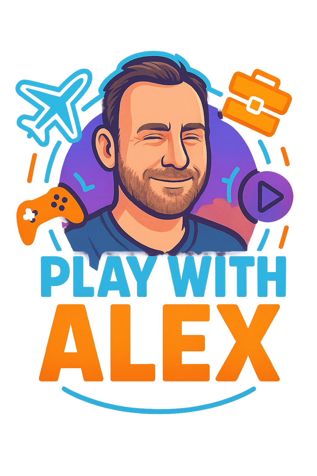 logo représentant alex pour le site play with alex